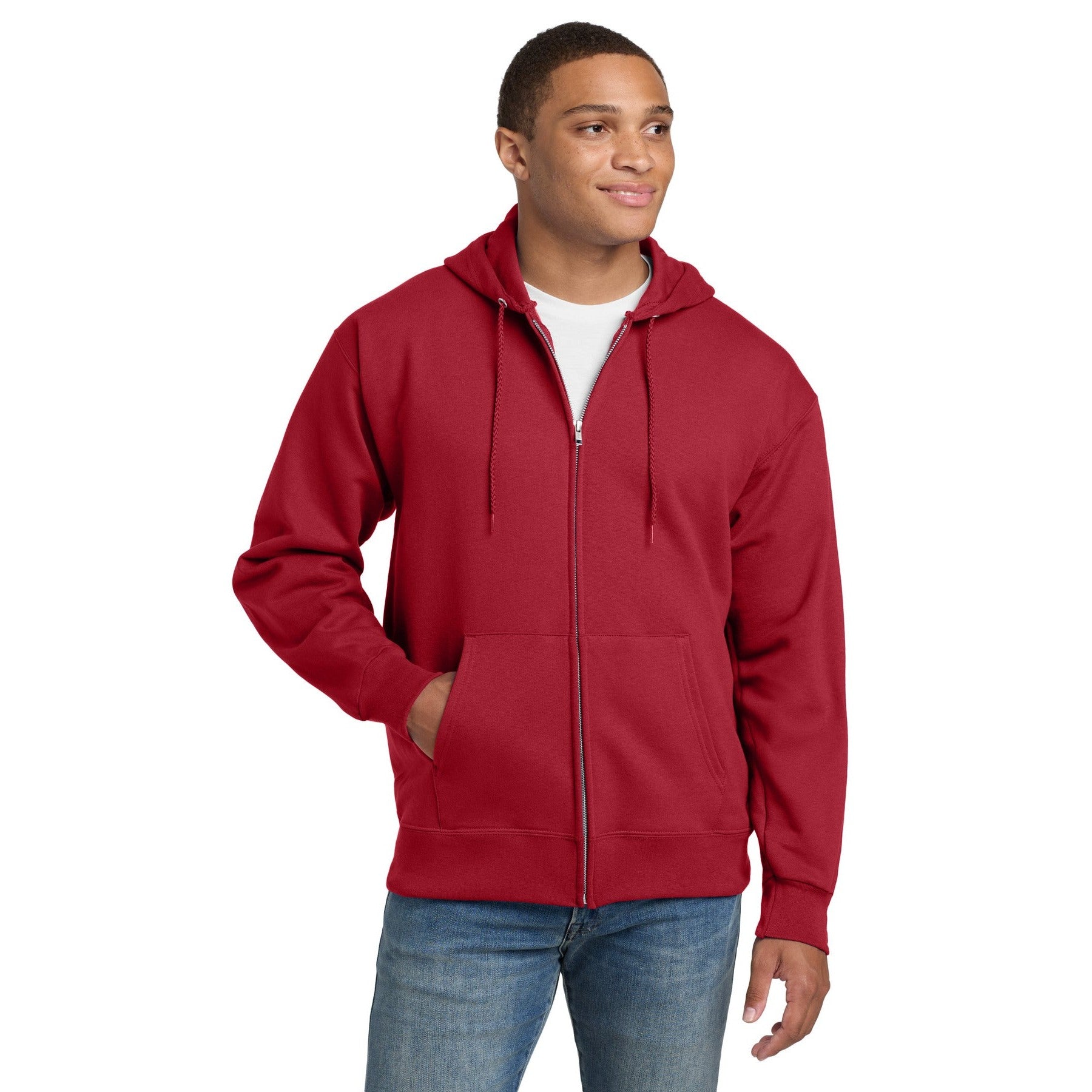 Hanes-Hanes® Ultimate Cotton® - Full-Zip Hooded Sweatshirt. F283-MedTech-4